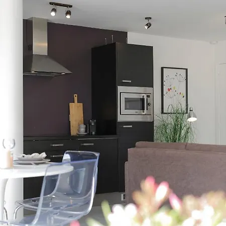 Modern Studio With Terrace Nearby The At Knokke-heist!